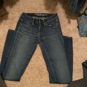 American eagle super stretch jeans size 4